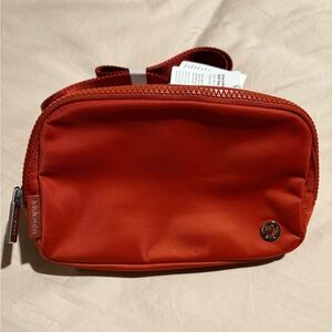 lululemon athletica Bold Reddish orange belt bag